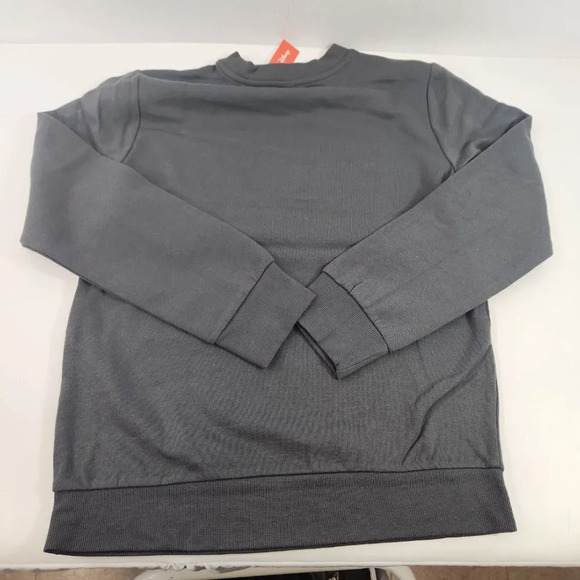 3 for $30! Joe Fresh Disney Kids Plaid  Mickey Mouse Sweatshirt Gray NWT - Picture 6 of 6